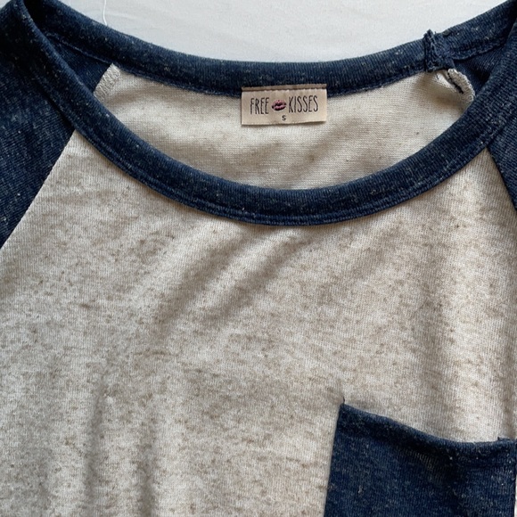 Linen-blend raglan tee - Picture 6 of 7